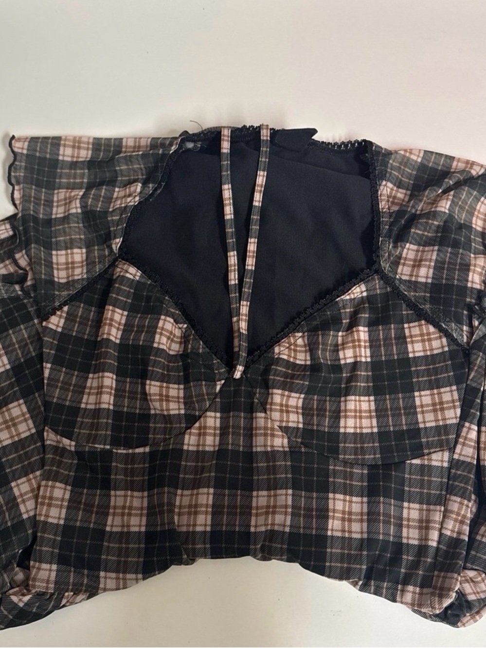 Urban Outfitters Plaid Romper - Picture 2 of 4